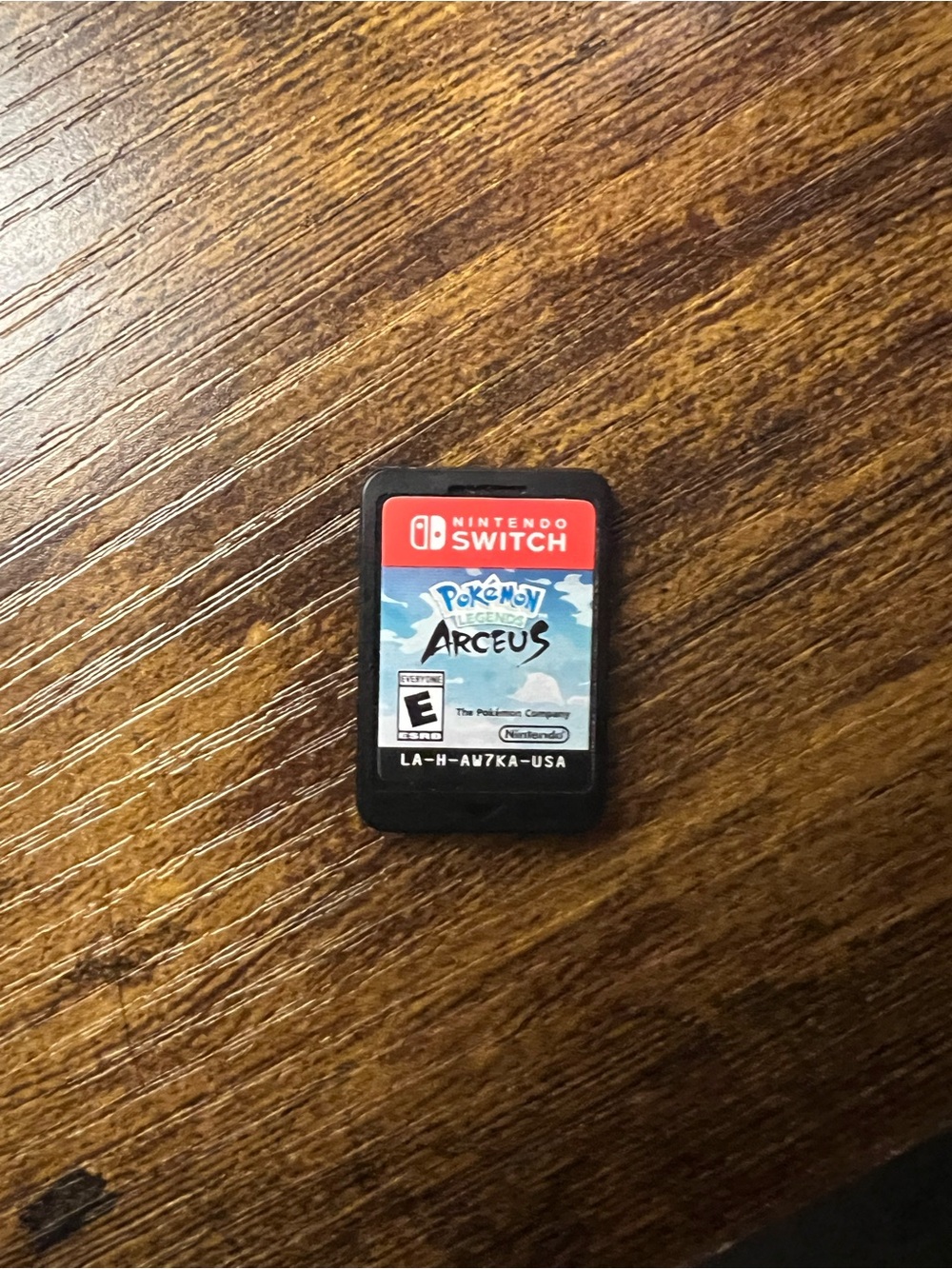 Nintendo Switch Pokémon Legends: Arceus Game Card